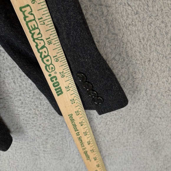 J. CREW Ludlow Moon Grey Tweed Men's Formal Work Suit Jacket 36R & Pants 31 X 32 - Picture 13 of 16